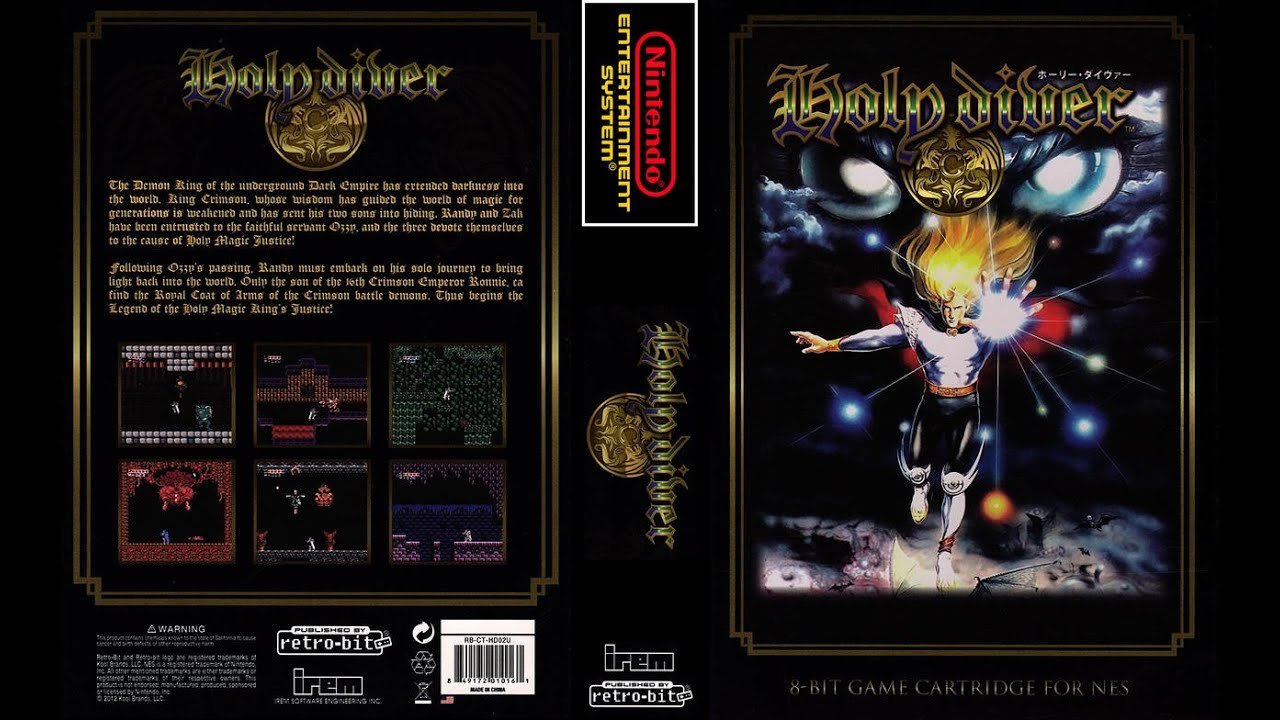 #NoDeathMania. Holy Diver NoDeath Challenge (8 bit,Famicom). Stream #4