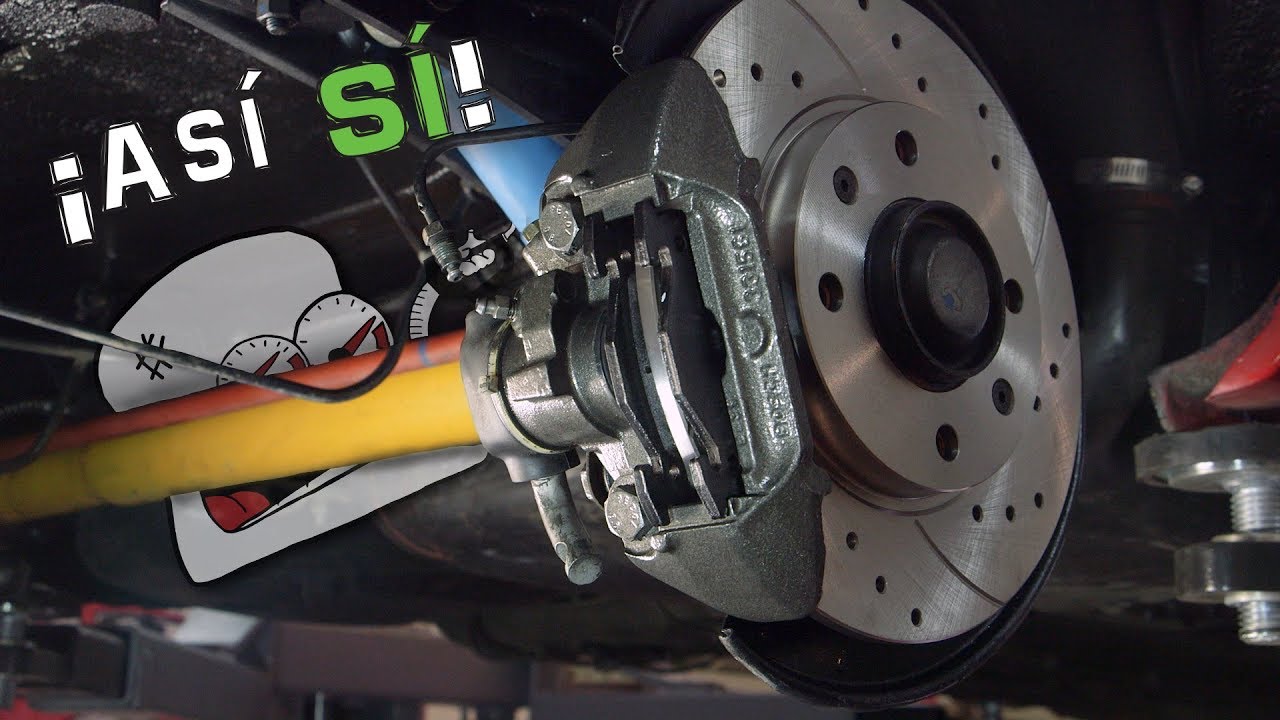 MONTAJE de PUENTE y FRENOS TRASEROS + CHUCHERÍAS - 🔧 SWAP #Peugeot205RFS - 18