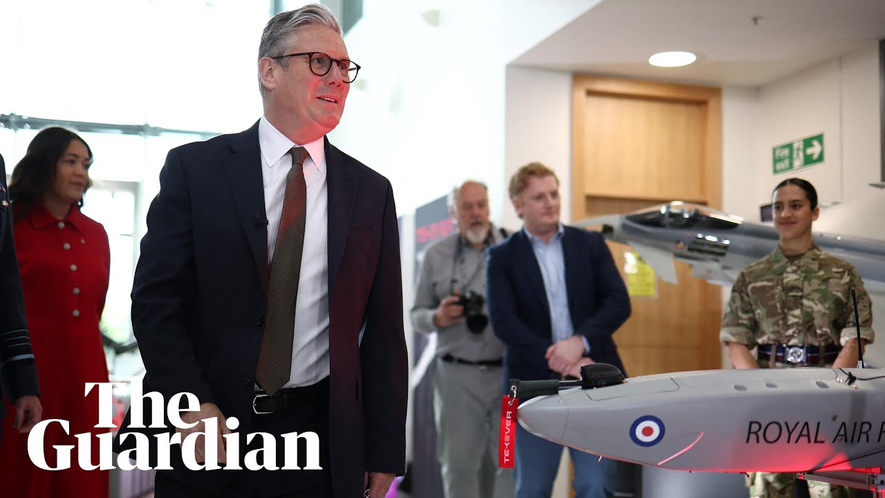 Keir Starmer visits a defence contractor in Bedfordshire – watch live