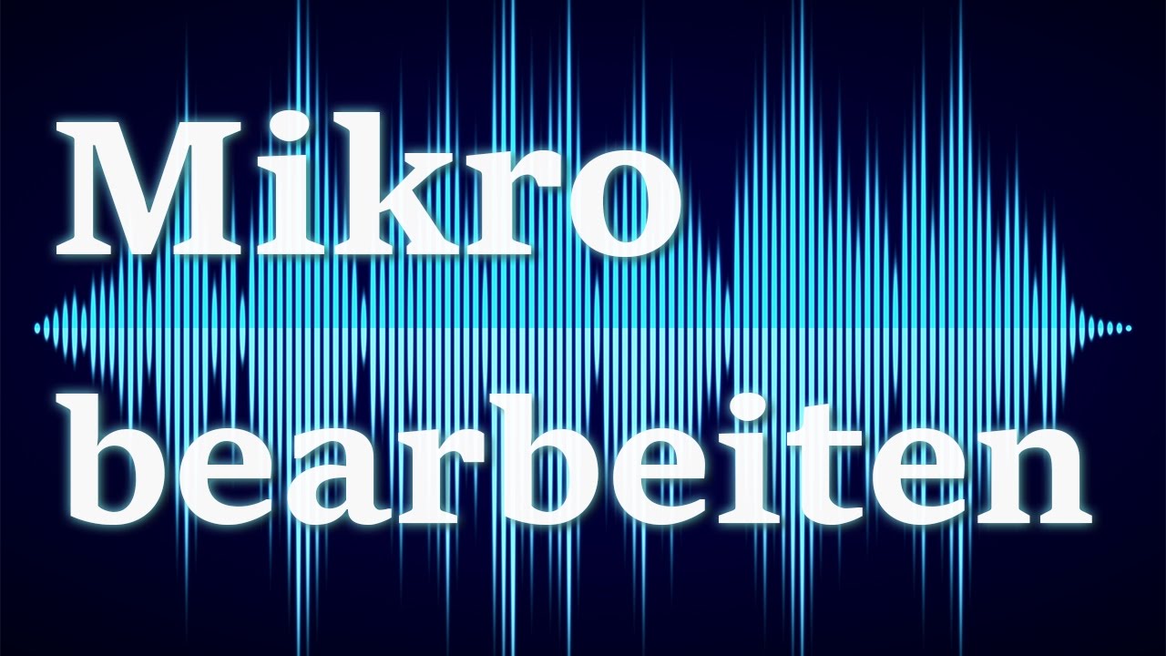 Stimme und Mikro richtig nachbearbeiten - mit Equalizer und Kompressor mehr rausholen!