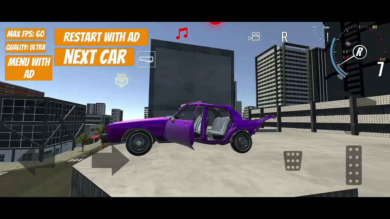 Real drive 9 car crash simulator