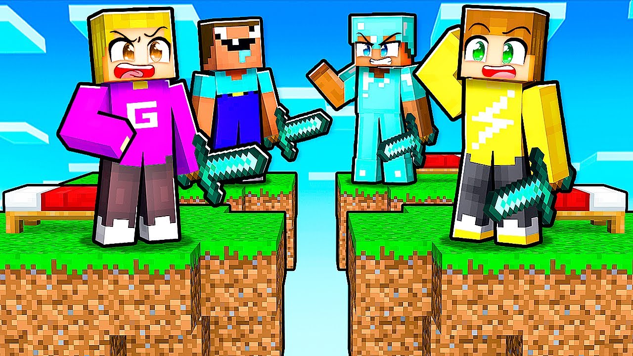 1v1v1v1 In Bedwars!