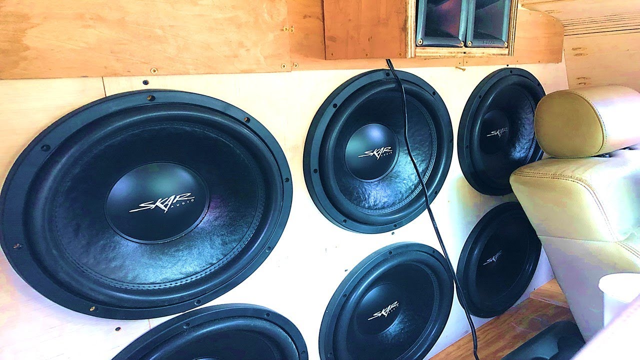 6 15S SEALED BOX WALL BUILD FLEX! CRAZY SUB FLEX!!!