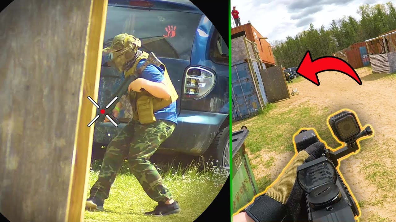 PUSHING ENEMIES w/ THE KING ARMS PDW | Capture The Flag | (Airsoft Gameplay)