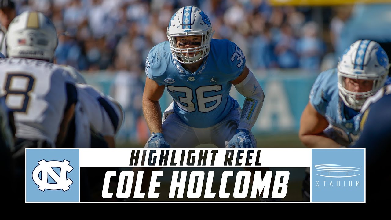 Cole Holcomb North Carolina Football Highlights - 2018 Season | Stadium
