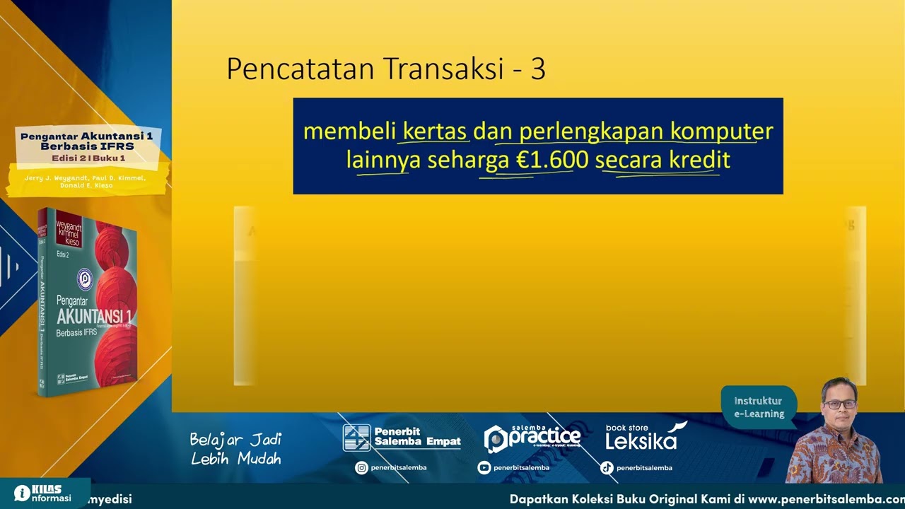 Video Pembelajaran : BAB 1 Akuntansi dalam Aksi - Pengantar Akuntansi 1 Edisi 2 Berbasis IFRS