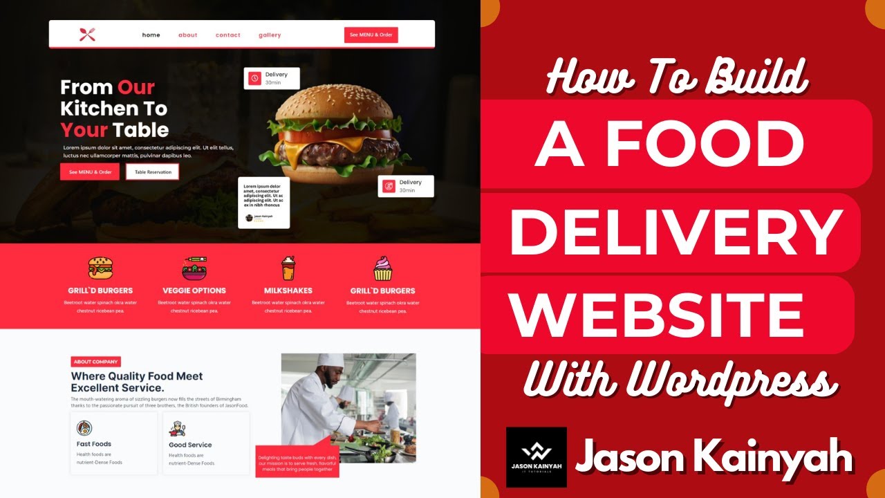 How To Build A Food Delivery Website With A Mobile App For Free