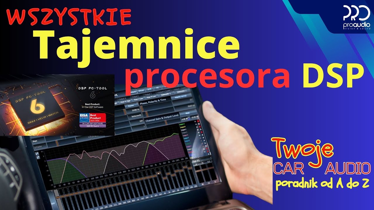 Tajemnice procesora DSP . Twoje Car Audio - odcinek konkursowy. 40 000 zł dla Was. DSP PC Tool 6