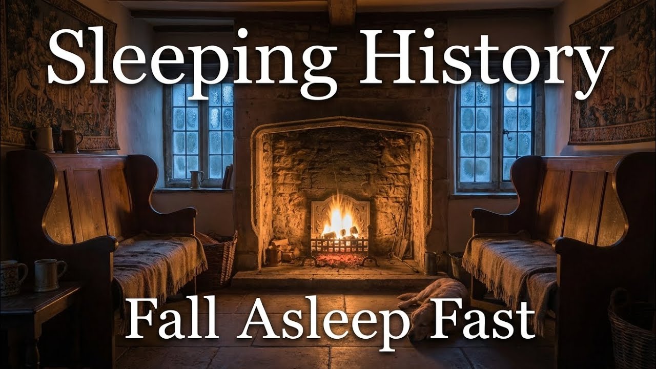 Cozy 1678 Evening by the Fire | Slow, Boring Historical Sleep Story. 