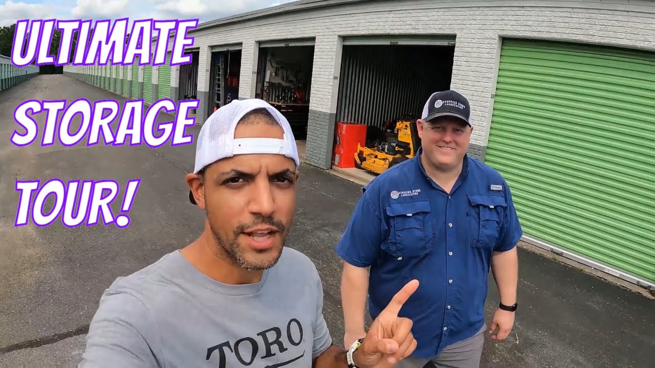 ULTIMATE Landscaping Storage/Shop Tour... 7 UNITS!!