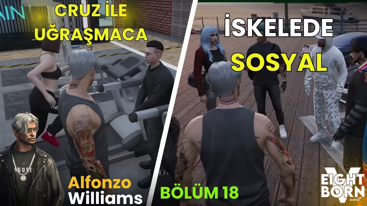 İskele'de Sosyal | EightBornV Next | Alfonzo Williams