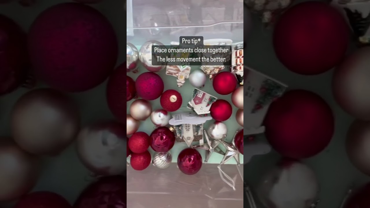 Лайфхак для хранения вещей на Рождество! #организация