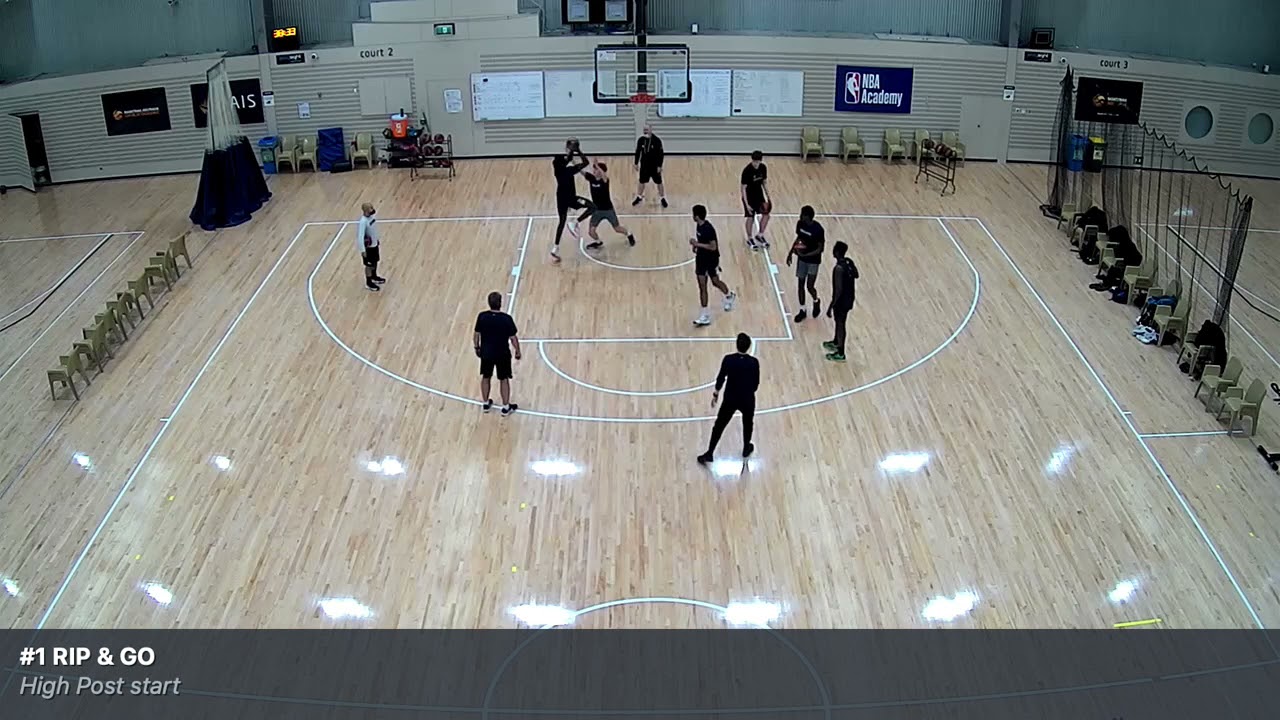 Post finishing drills from the Basketball Australia Centre of Excellence