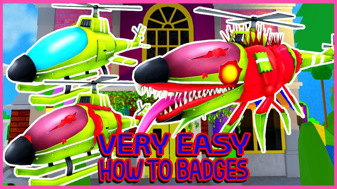 Roblox - How to get Badges in Morph World [ INFECTED HELI ]