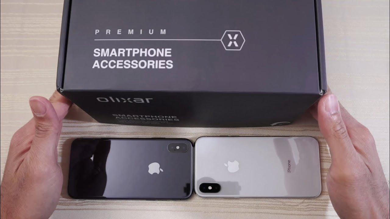iPhone X in Jet Black?! Olixar iPhone X Cases and Tempered Glass!