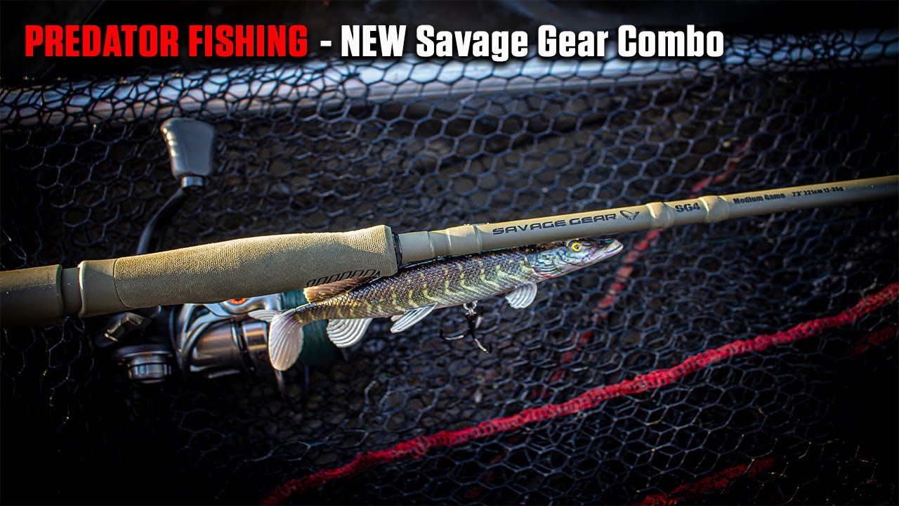 River PIKE FISHING - Big Fish eats my BUZZ BAIT! @SavageGear SG4 Medium Game 7'2 Lure Rod Review