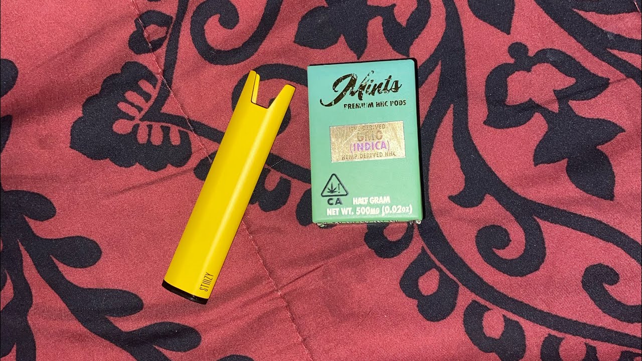 Mints HHC Live Derived GMO (Garlic Cookies) Stiiizy Battery