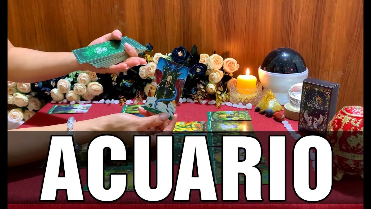 ACUARIO LO QUE OCURRE ES INEXPLICABLE TU DESTINO GIRA DE GOLPE! SE ABRE ANTE TI UN MUNDO DE RIQUEZAS