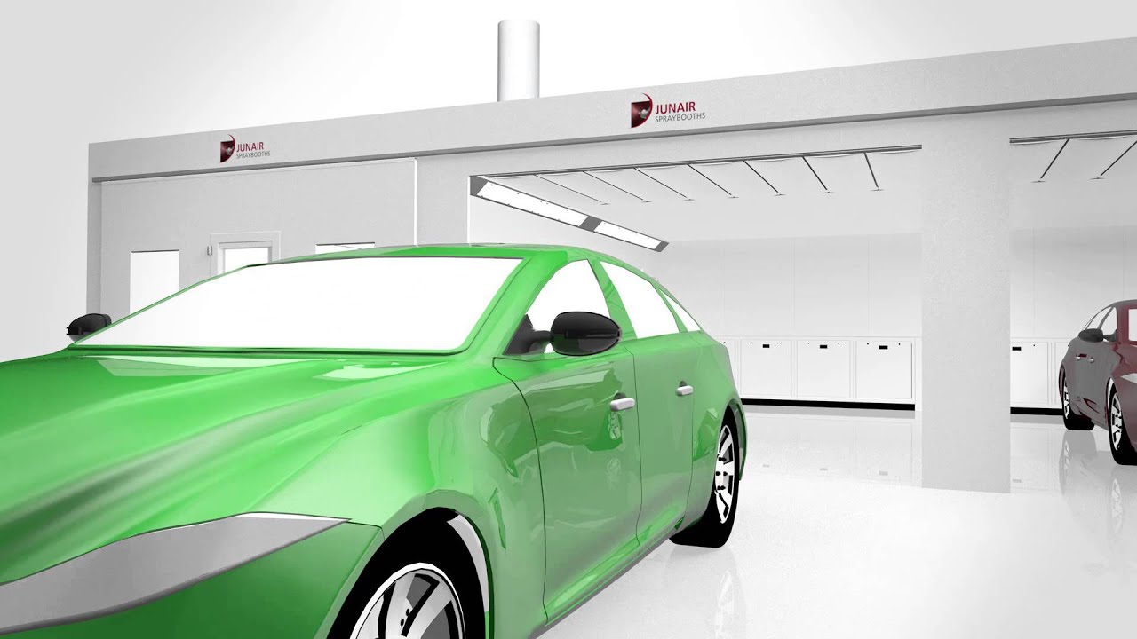 Junair Spraybooths New Multi-Booth Spraybooth Solution