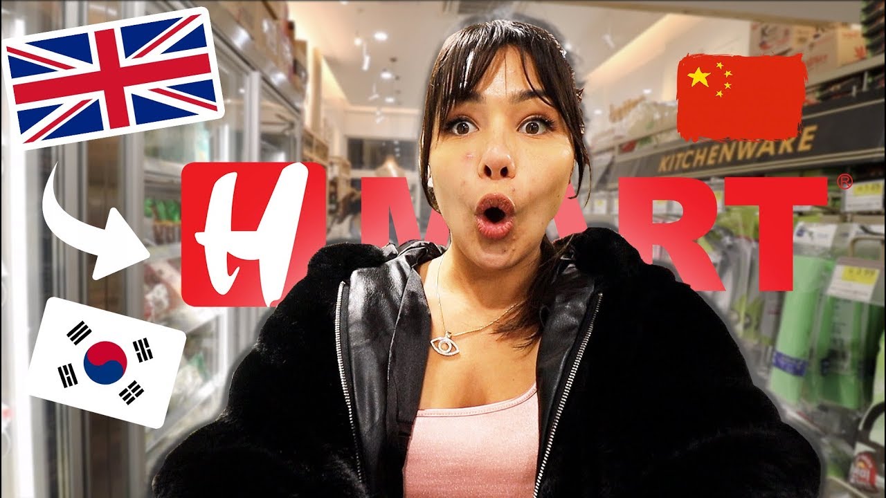 ИССЛЕДУЕМ H MART (КОРЕЙСКИЙ МАГАЗИН ПИЩЕВЫХ ПРОДУКТОВ) В ЛОНДОНЕ И ЧАЙНА-ТАУНЕ