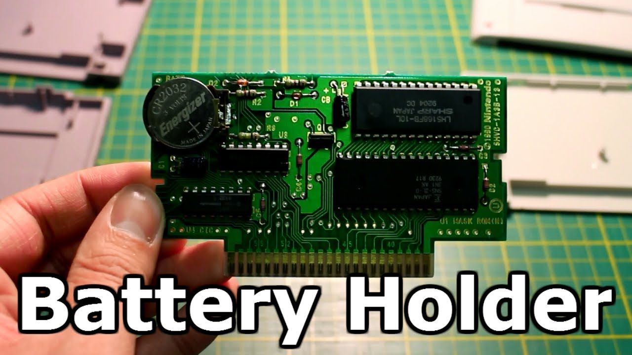 Changing Save Batteries PROPERLY (SNES)
