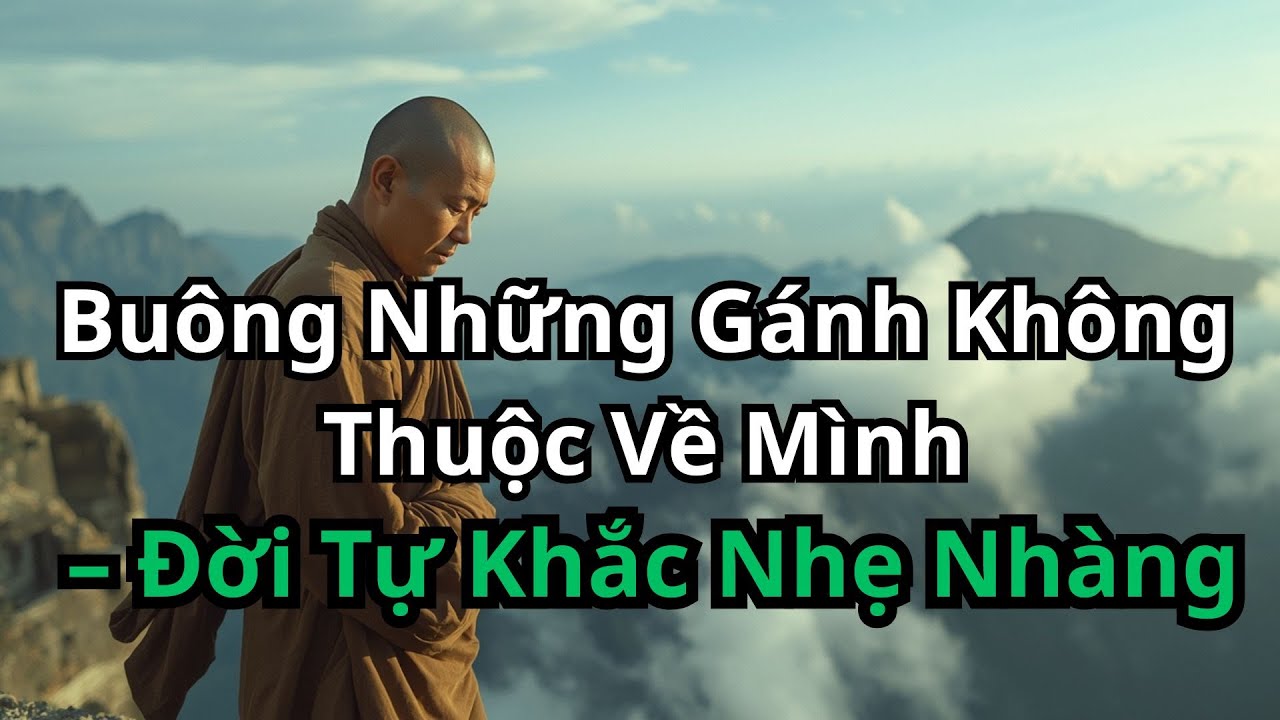 Sống Cho Chính Mình Mới Thật Sự Là Tự Do – Buông Được Một Điều, Lòng Nhẹ Một Phần