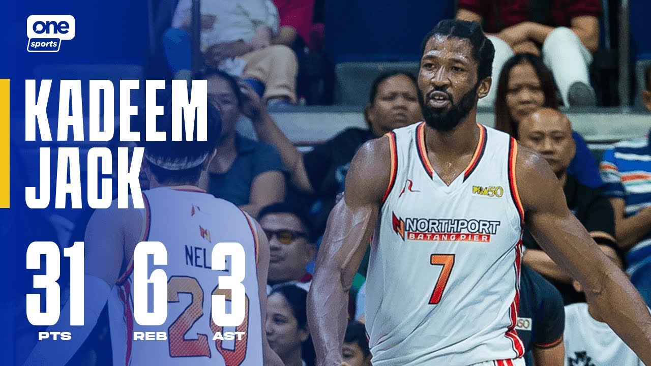 Kadeem Jack DELIVERS 31 BIG PTS for NorthPort 💪 | PBA SEASON 49 COMMISSIONER'S CUP SF | HIGHLIGHTS