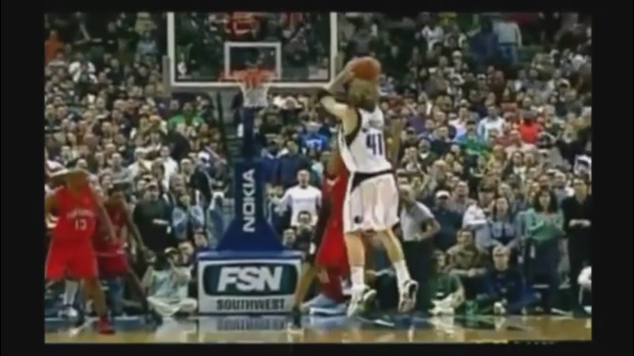 Dirk Nowitzki 32 Points 3 Ast 4 Blk, Game-Winner Vs. Raptors, 2005-06.
