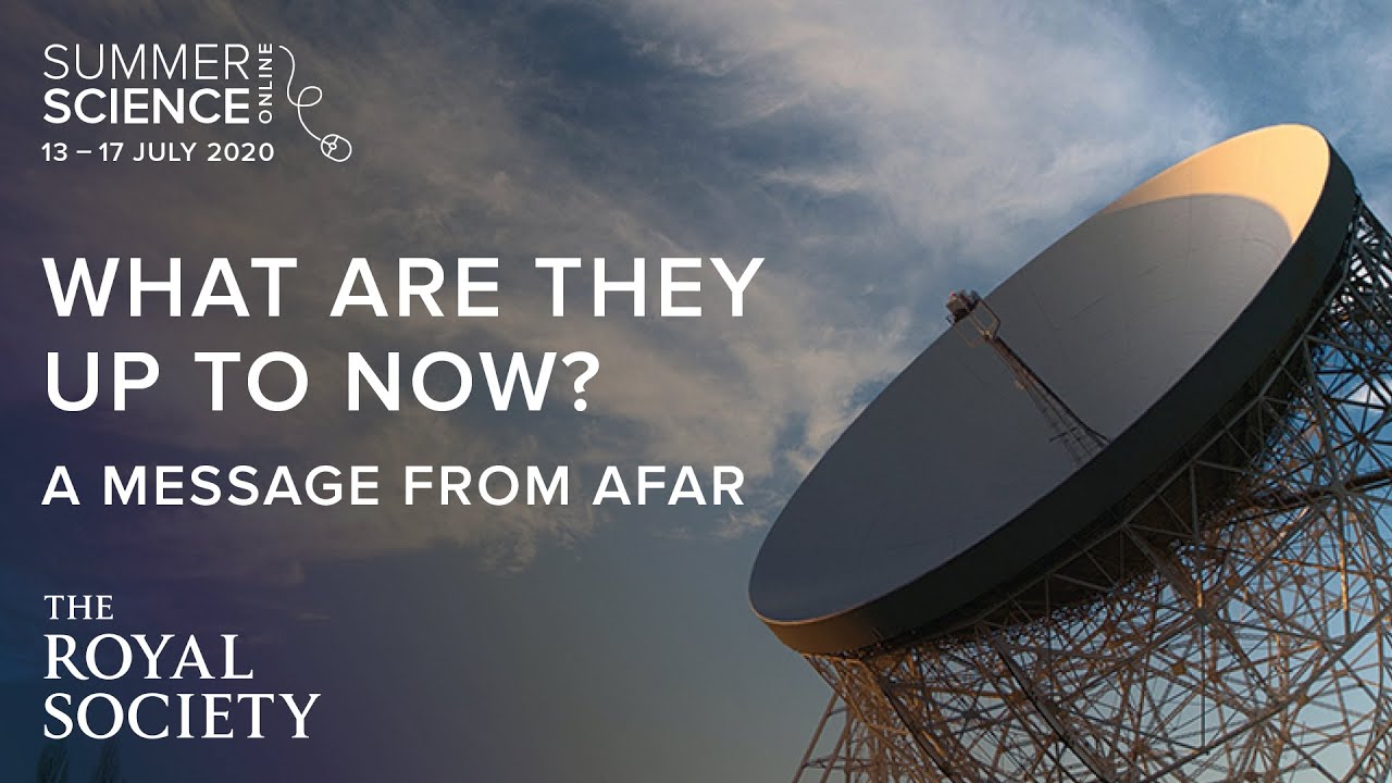 What are they up to now? A message from afar | The Royal Society