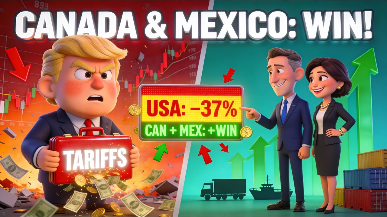 Canada & Mexico For The Win: Trump’s Trade War Backfires (Parody Song)
