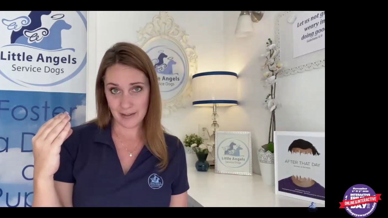 Epilepsy Awareness Day at Disneyland 2020 - Little Angels Service Dogs - How Dogs Alert to Seizures