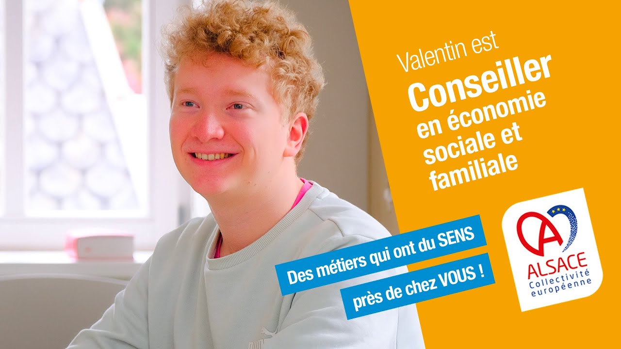 Valentin est Conseiller en économie sociale et familiale