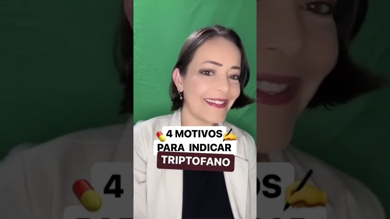Os efeitos maravilhosos do triptofano se d&atilde;o, de fato, por conta dessas duas subst&acirc;ncias! #shorts