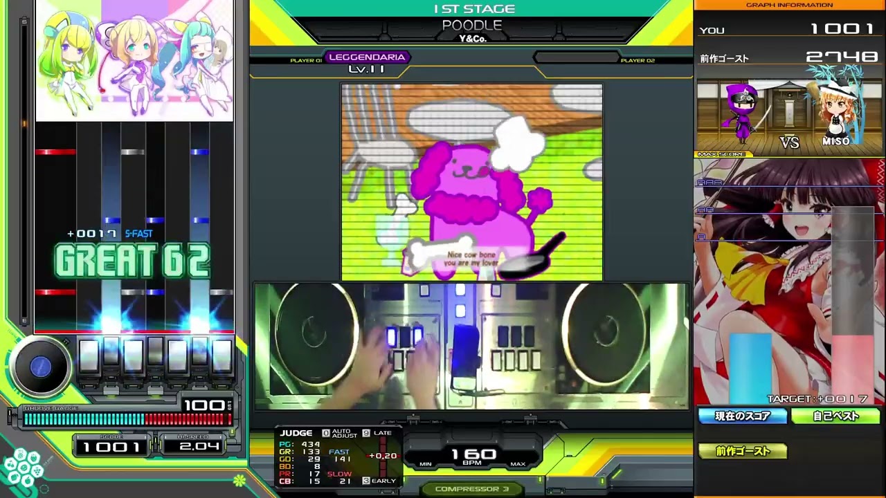 【beatmania IIDX】POODLE / Y&Co.
