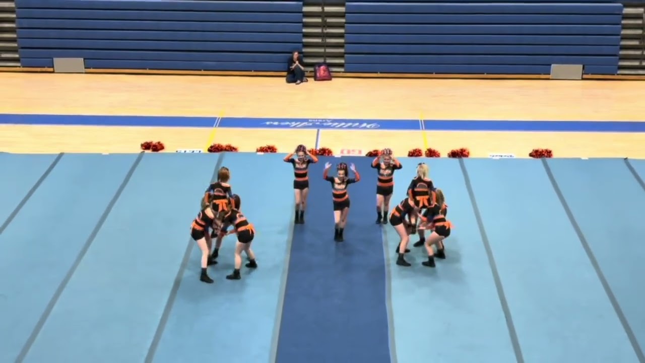 Tolsia A Team 2025 SWVMFL CHEER CHAMPION & GRAND OVERALL CHAMPION 🧡💙🔥
