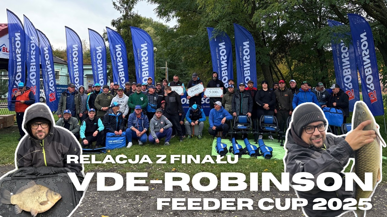 Finał VDE-Robinson Feeder Cup 2025 | Relacja z zawodów | Łowisko Specjalne Koła Okoń Wodociągi