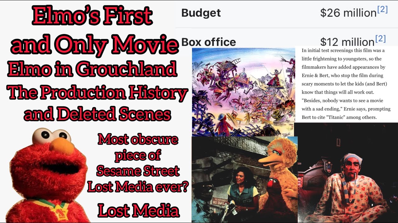 Lost Media: Elmo in Grouchland The Production History and Deleted Scenes