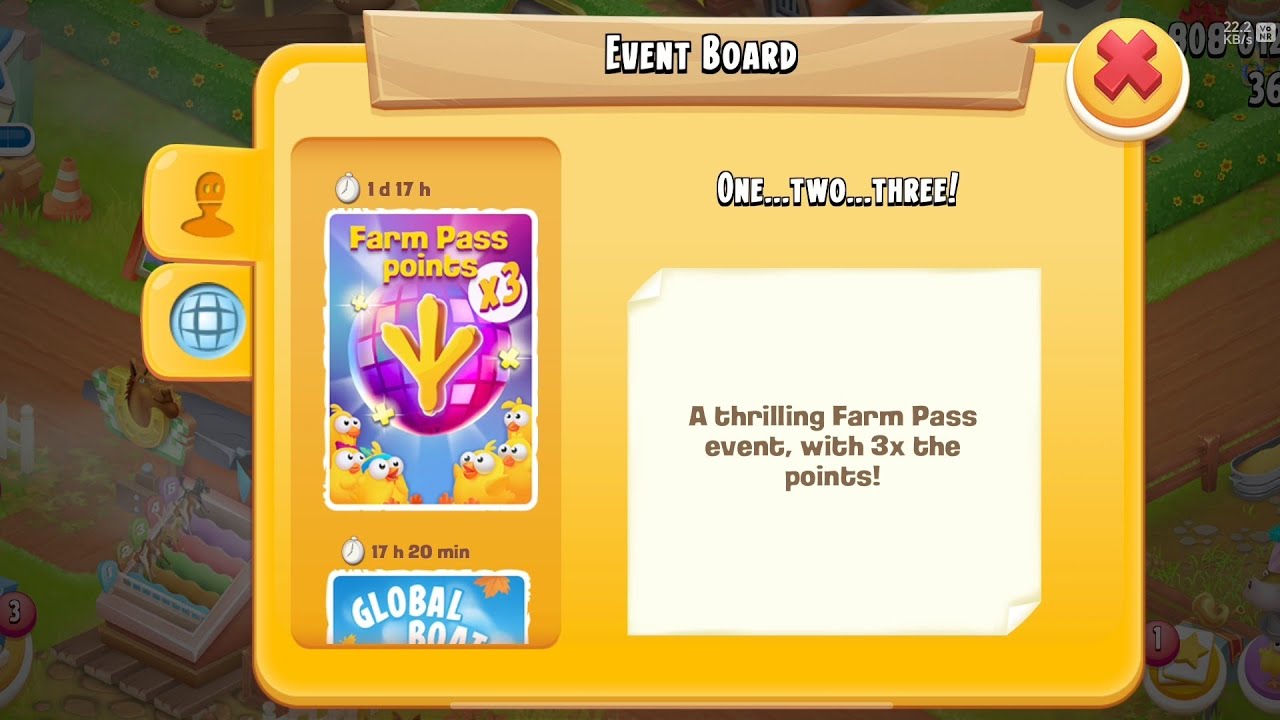 Hay Day Event Catalogue