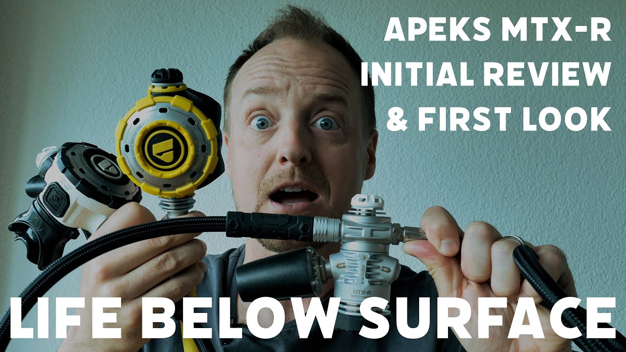 Apeks MTX-R Cold Water Regulator Initial Review & First Look