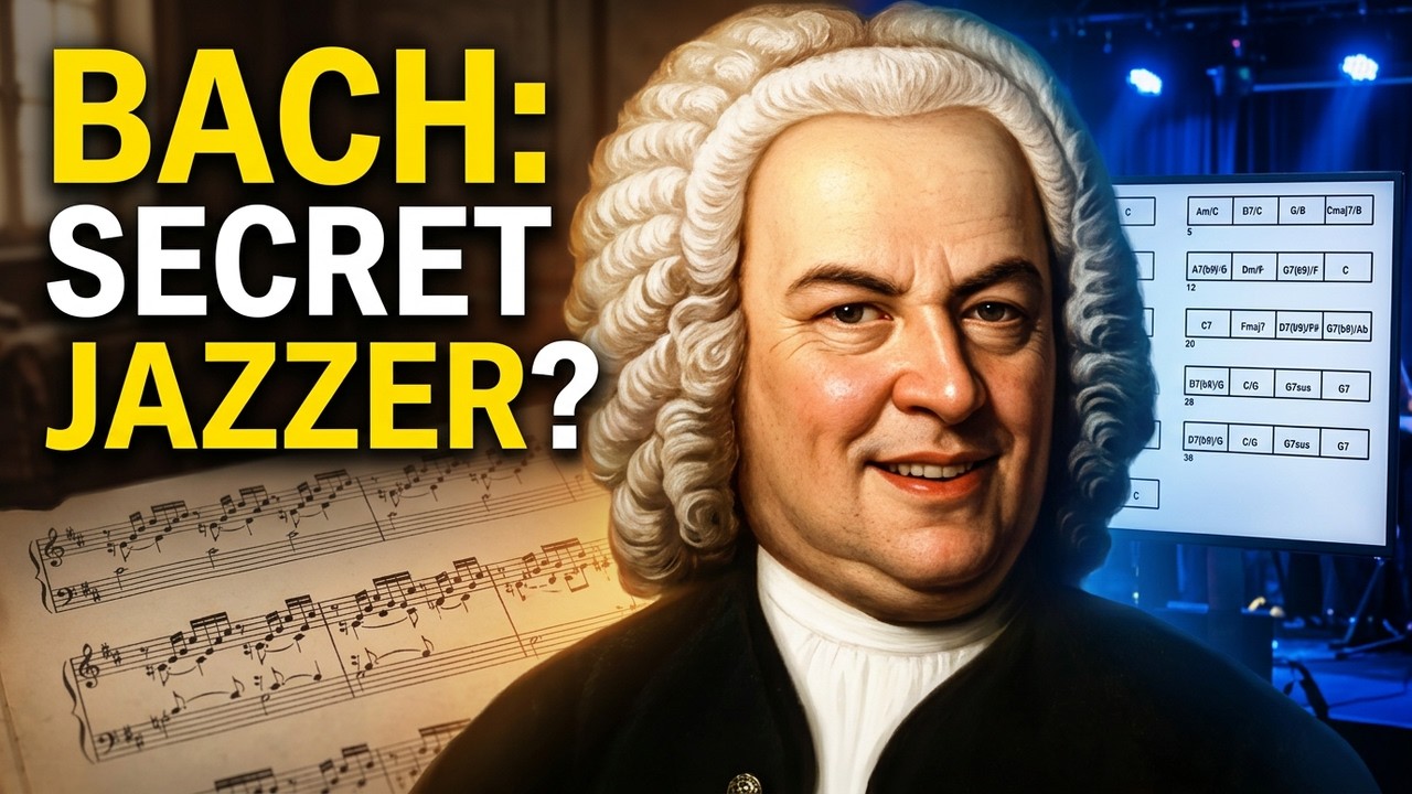 How jazzy is Bach's most famous prelude?