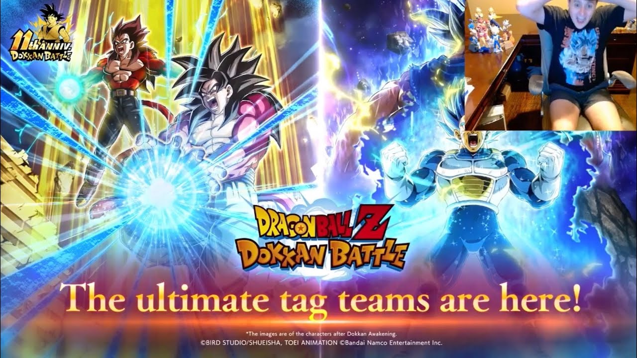 PART 2!!! TAG SS4 GOKU/VEGETA + TAG EVO VEGETA/UI GOKU!! Z DOKKAN BATTLE REVEAL VIDEO REACTION!!