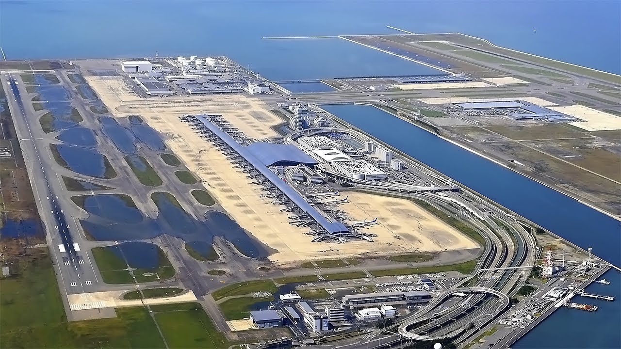 KANSAI: O mega  Aeroporto Japonês de 20 bilhões de dólares