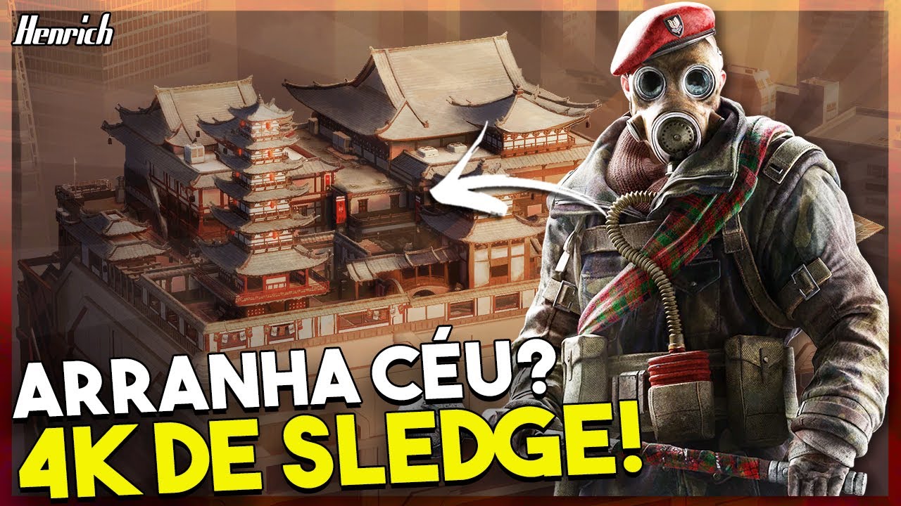 ÚLTIMA RANKED DA TEMPORADA! - ARRANHA CÉU? 😨 || 4K DE SLEDGE NO ÚLTIMO ROUND!