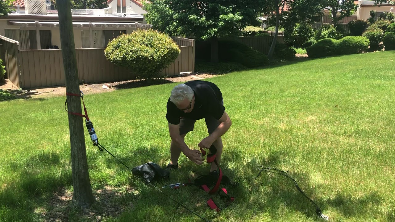 How to coil the EXERGENIE Training Line so they don't get Tangled 2