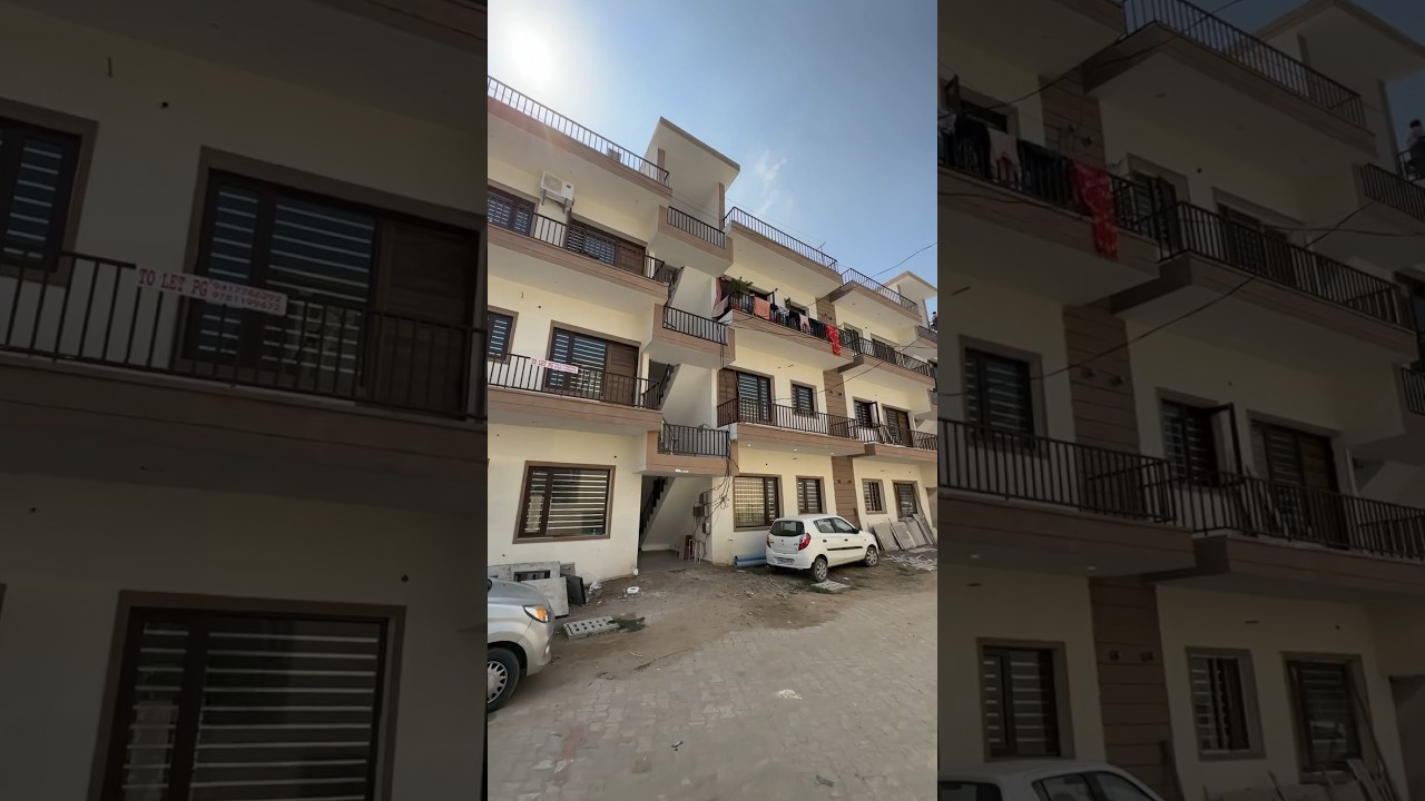 115 sector Mohali 2 BHK flats 27:90 LAC