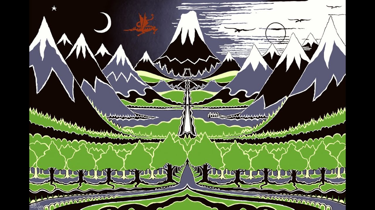 Noheadchicken live /// Tolkien's paintings