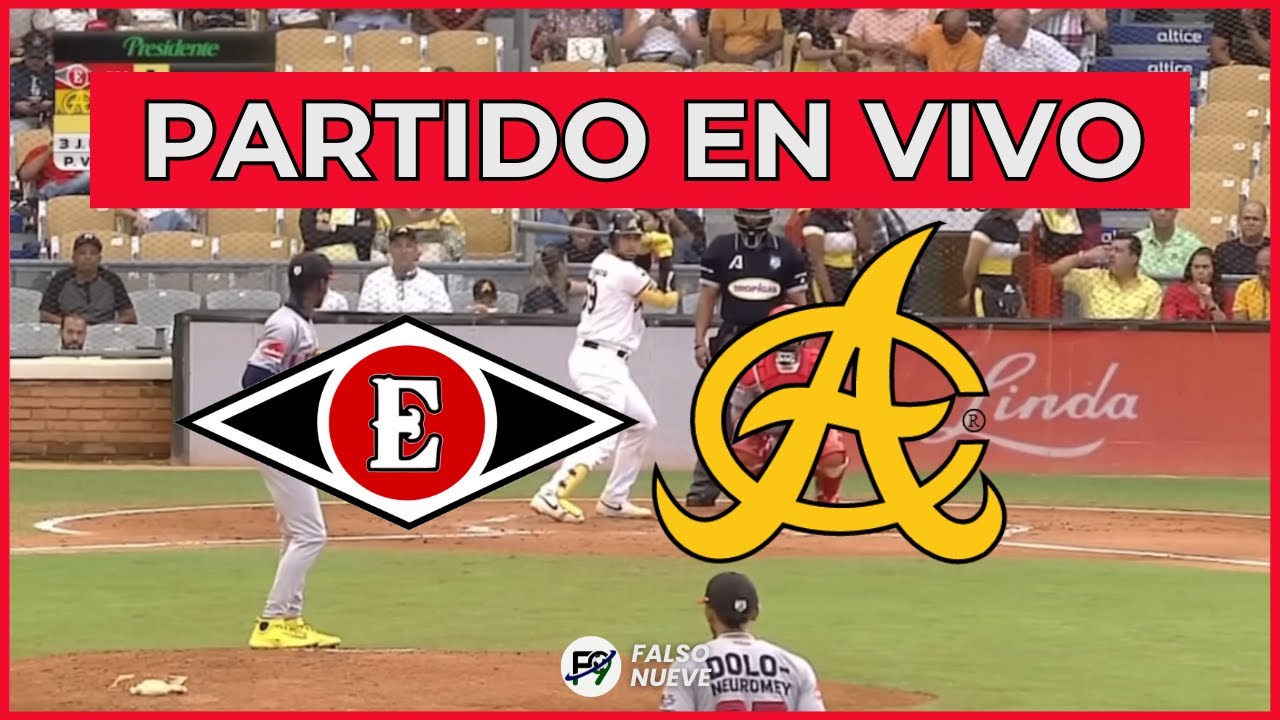 ⚾ LEONES DEL ESCOGIDO vs ÁGUILAS CIBAEÑAS EN VIVO ✅ LIDOM