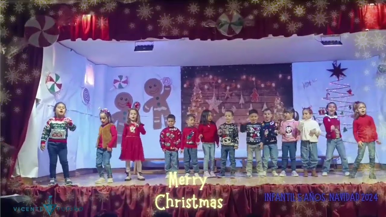 ✨ Alumnado de 5 Años.. Actuación Navideña | CEIP Vicente Tofiño 🎄✨