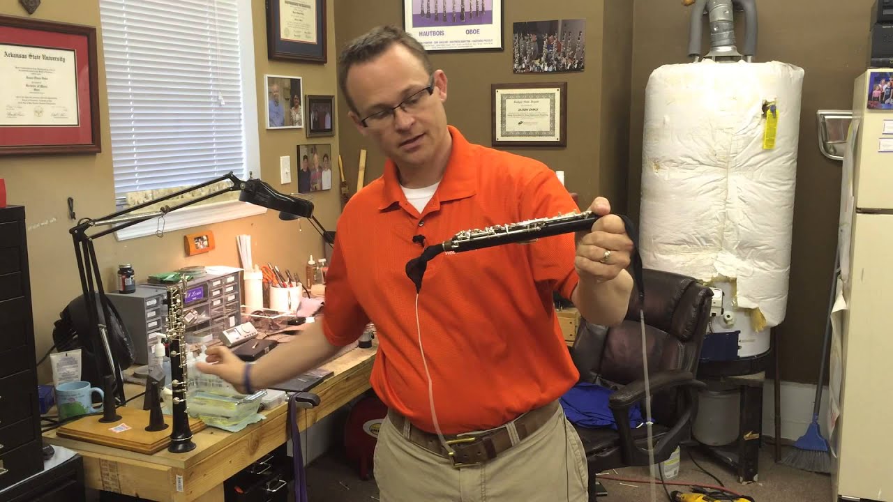 How to swab your oboe