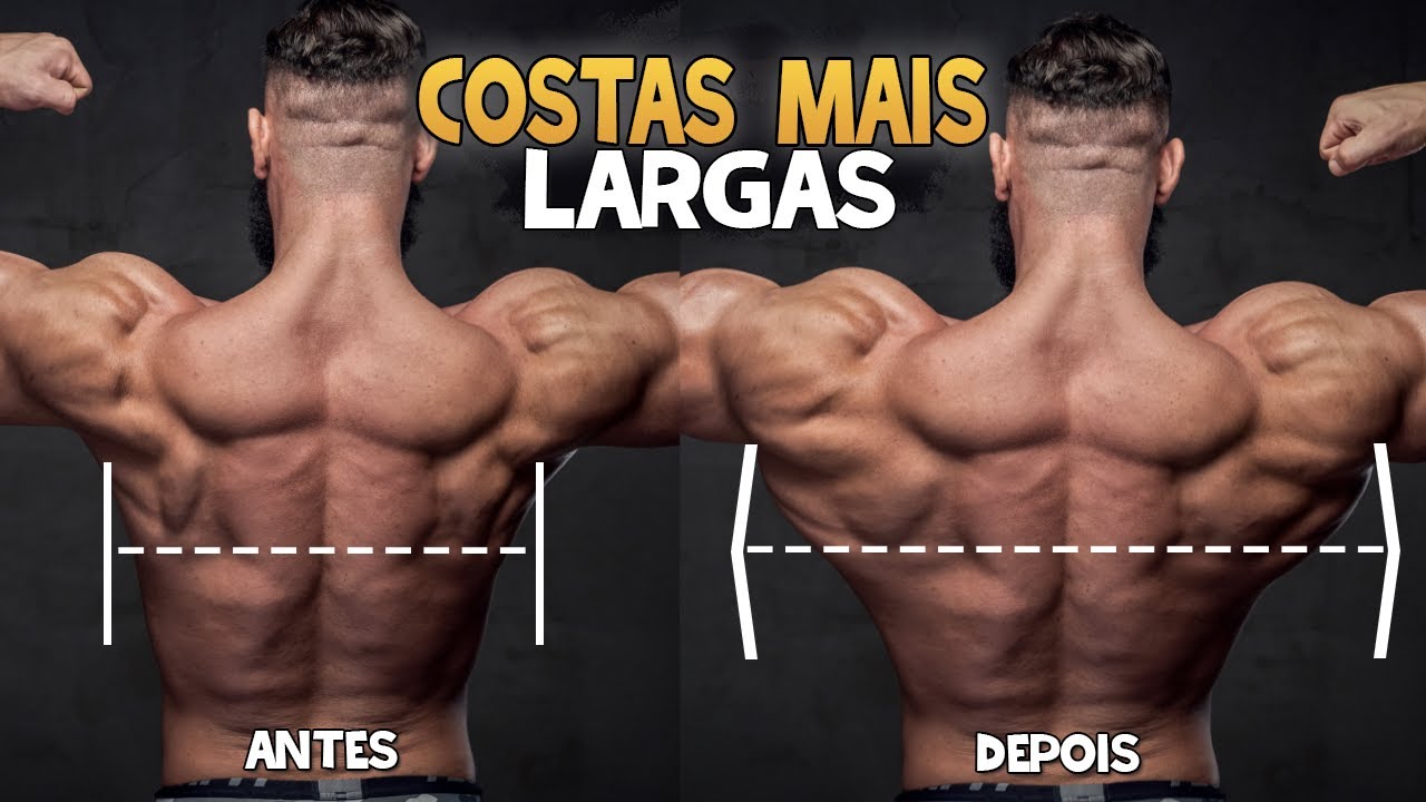 OS 3 EXERCÍCIOS MAIS PODEROSOS QUE VÃO DEIXAR SUAS COSTAS MAIS LARGAS
